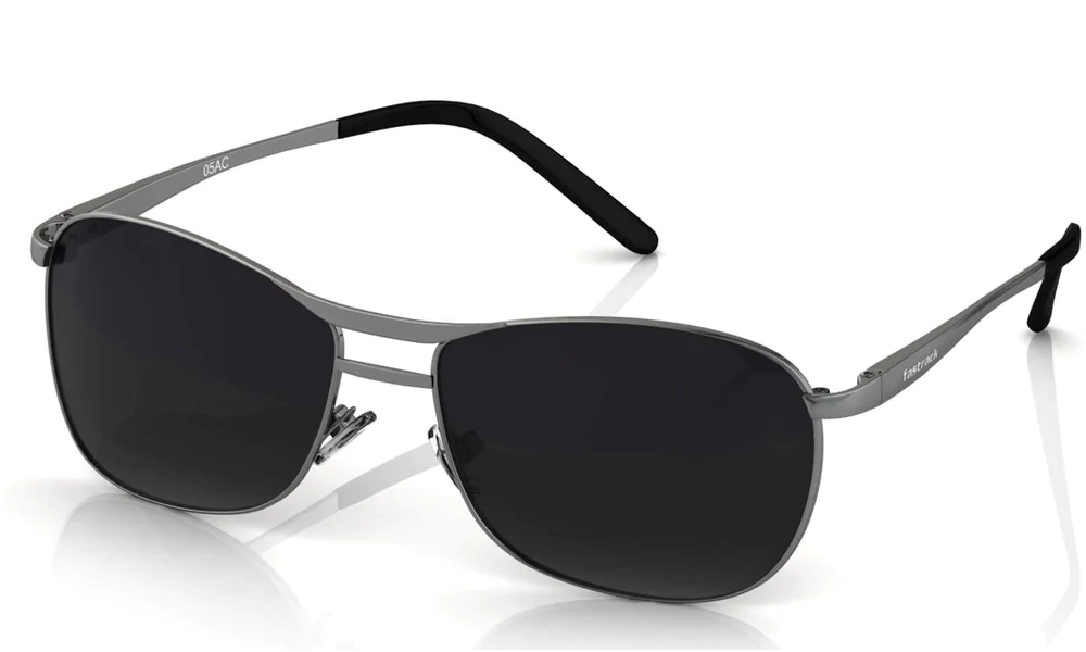 FASTRACK METAL GRAY 100% UV PROTECTED (NBM032BK2)