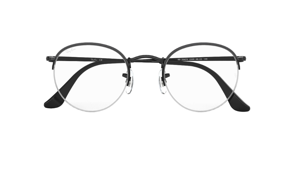 Ray-Ban Metal Half Rim Eyeglasses (3947V 2509) - Image 4
