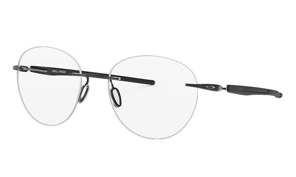 Oakley Rimless Press Drill OX5143 0151 Satin Black Eyeglasses