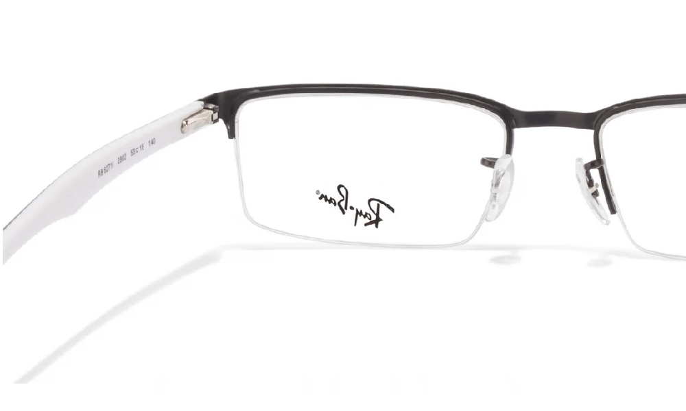 Ray-Ban Rectangle Unisex Medium eyeglass 6271I 2802 - Image 4