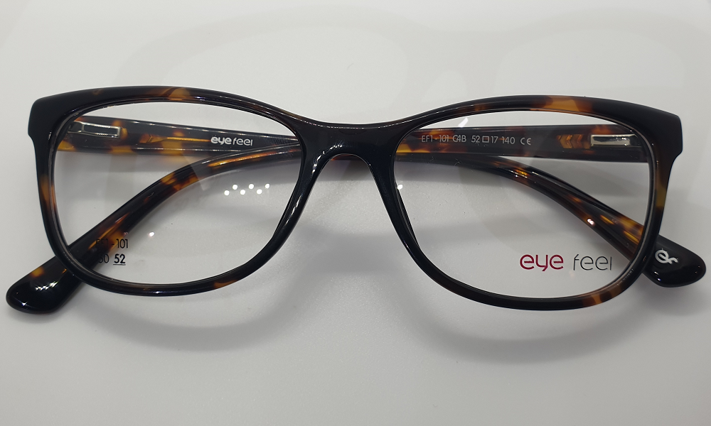 Tortoise Brown Full Rim Butterfly Medium(Size-52) EYEFYE eyeglasses - Image 4