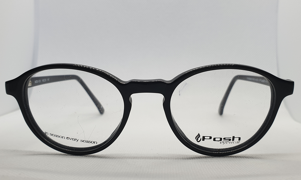 Black Full Rim Round Medium (Size-48) EYEFYE Posh eyeglasses - Image 2