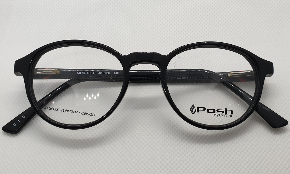 Black Full Rim Round Medium (Size-48) EYEFYE Posh eyeglasses - Image 4