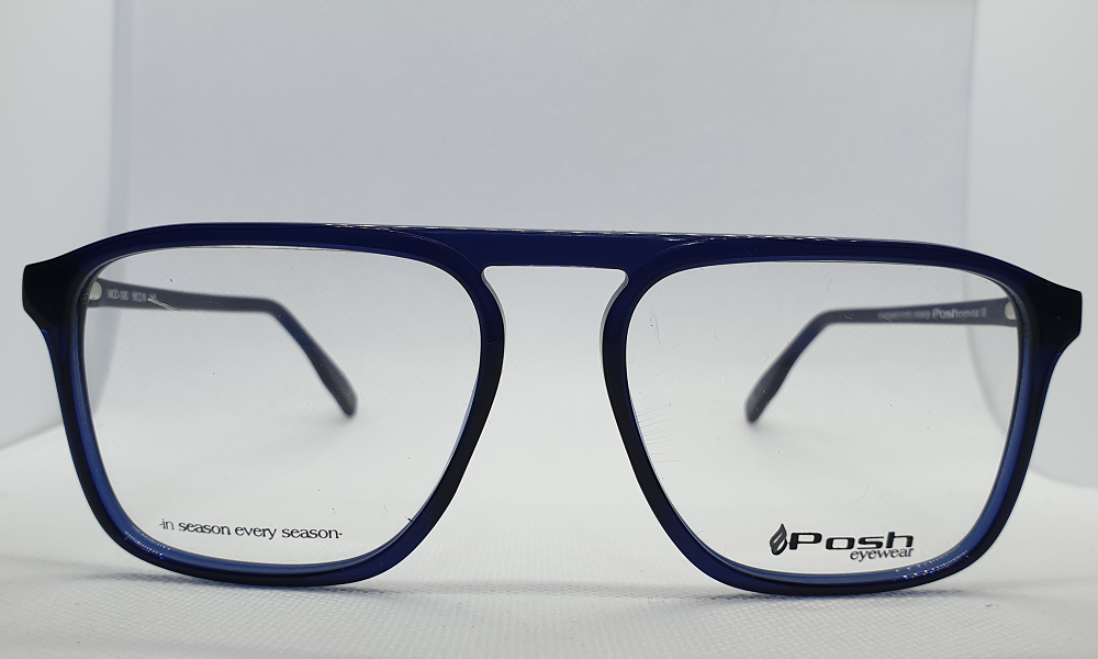 Dark Blue Full Rim Square Large (Size-56) EYEFYE Posh eyeglasses - Image 2