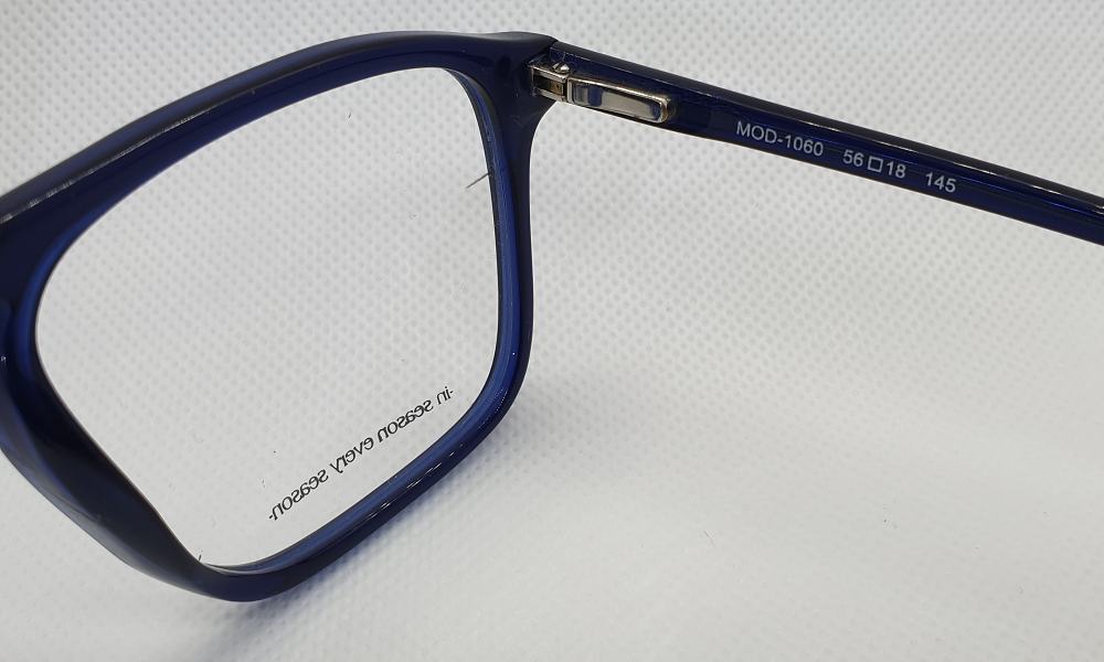 Dark Blue Full Rim Square Large (Size-56) EYEFYE Posh eyeglasses - Image 3