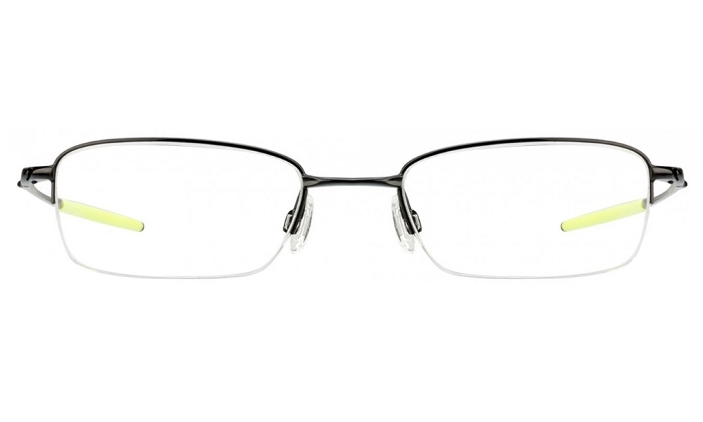 Oakley Half Rim OX3133 0653 Polished Black Half Rim Eyeglasses - Image 2