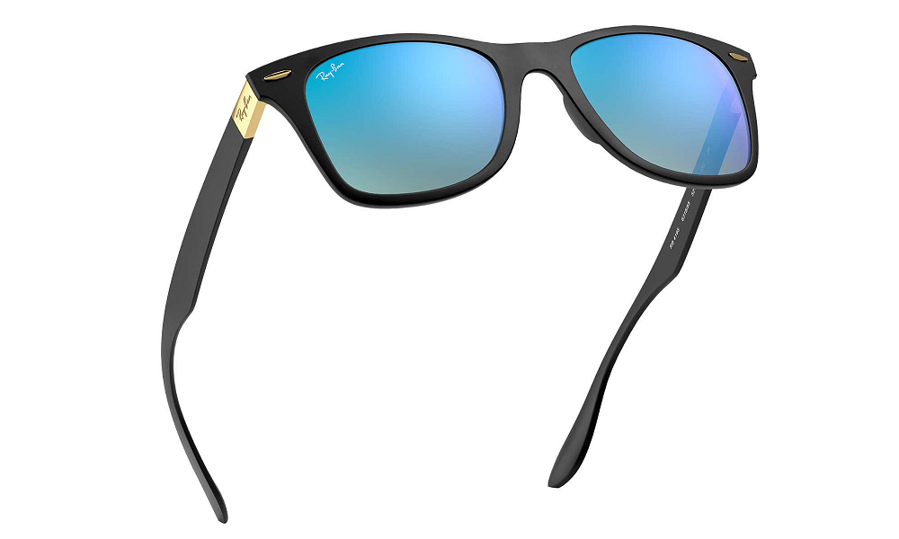 Ray-Ban LightForce Blue Mirror Unisex Sunglasses RB4195 6318/55 (SIZE 52) - Image 3