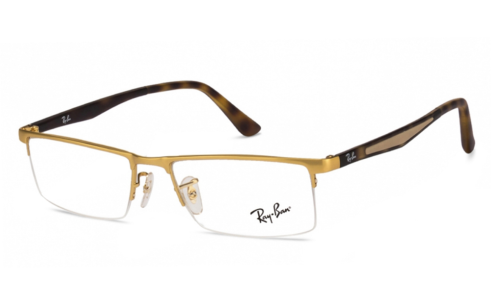 Ray-Ban Metal Half Rim Eyeglasses (6322I 2730)