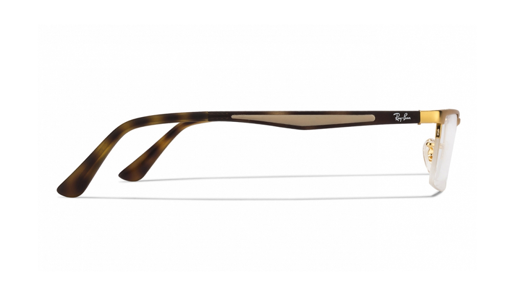 Ray-Ban Metal Half Rim Eyeglasses (6322I 2730) - Image 3