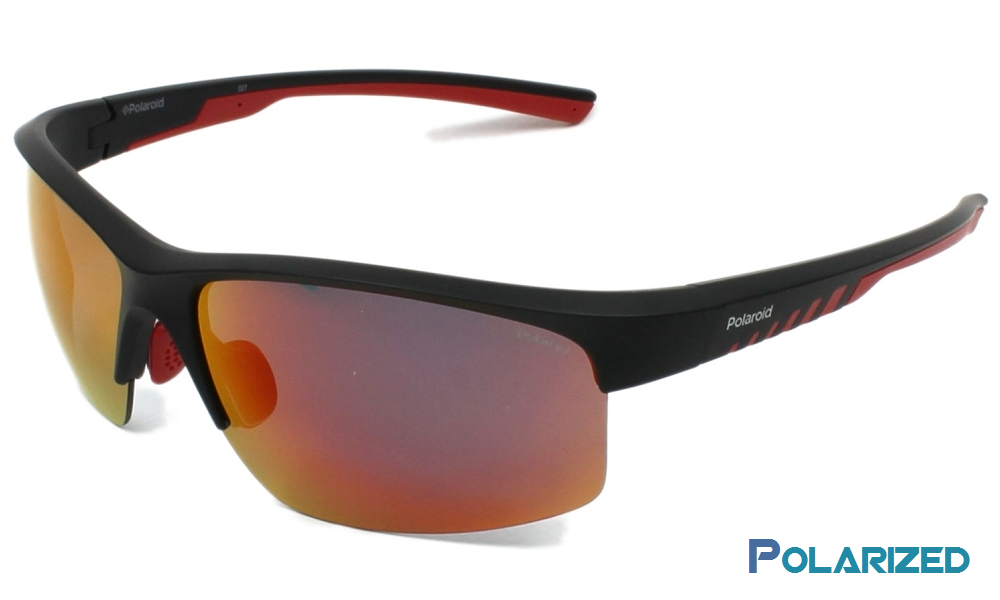 Polaroid Sport Large Red MIRROR Sunglasses PLd7019/N/S OITOZ (SIZE 68)