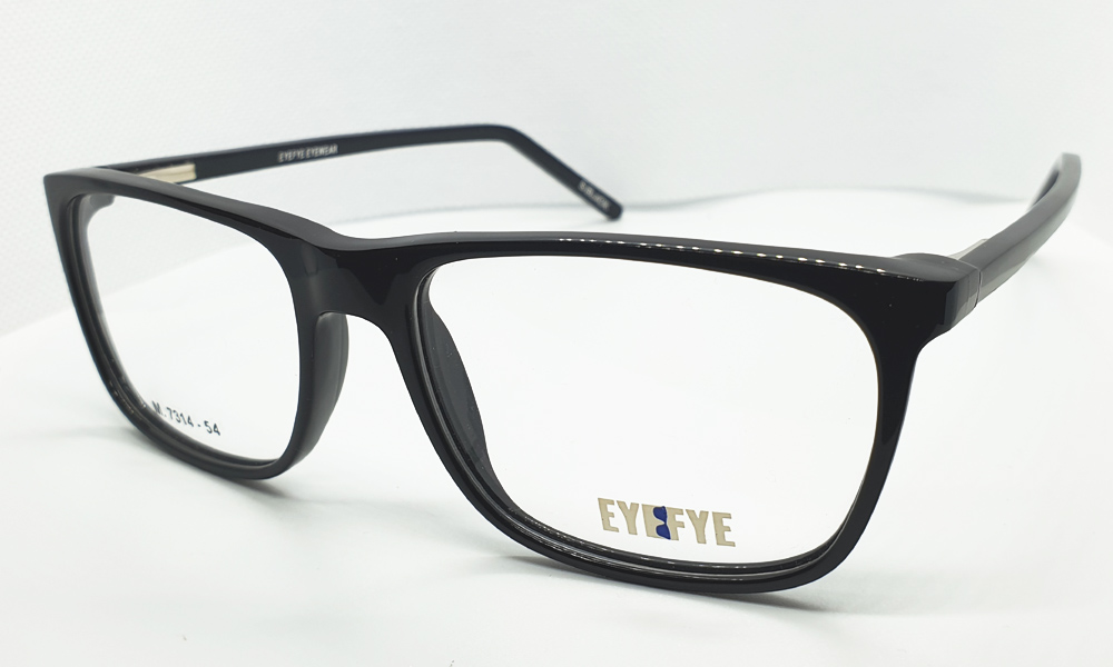 Black Full Rim Rectangle Medium (Size-54) EYEFYE eyeglasses