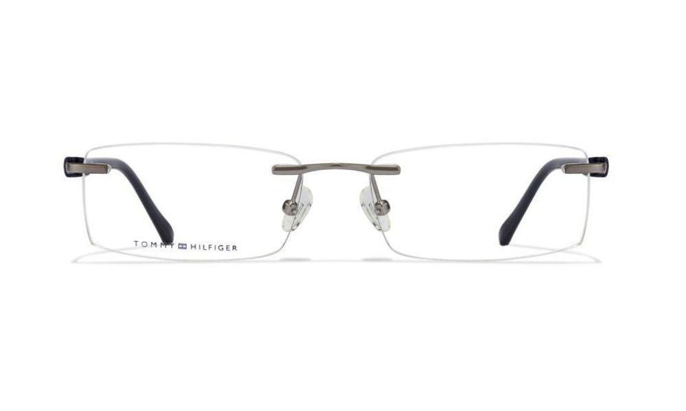Tommy Hilfiger TH5716I C2 Blue Rectangle Eyeglasses - Image 2