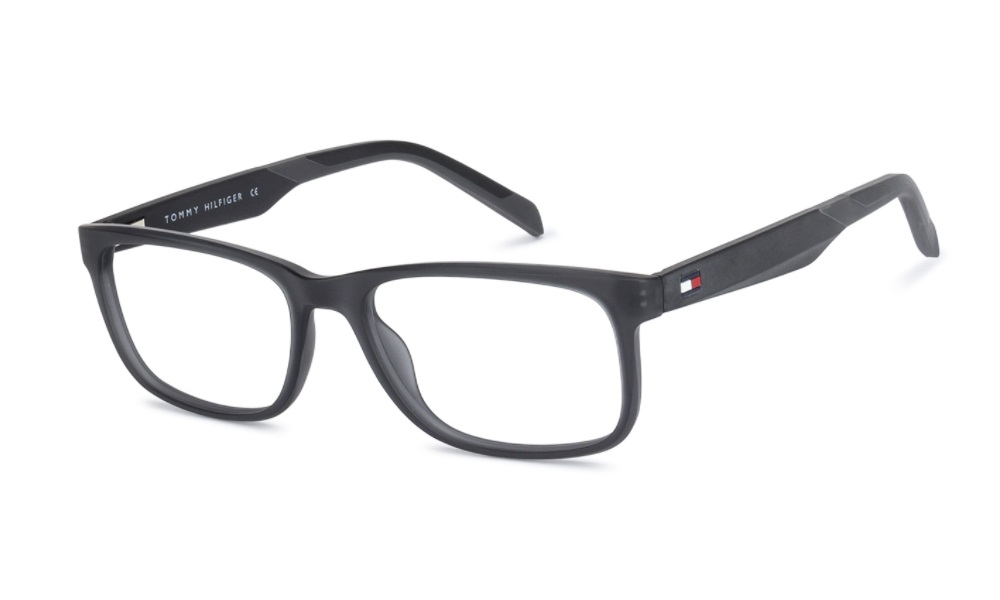 Tommy Hilfigher TH6009 C3 Matte Black Full Rim Eyeglasses