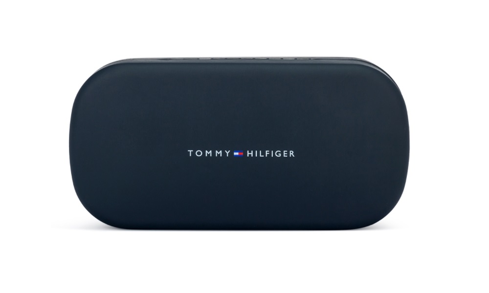 Tommy Hilfigher TH5713I C3 Matte Black Cateye Full Rim Eyeglasses - Image 5