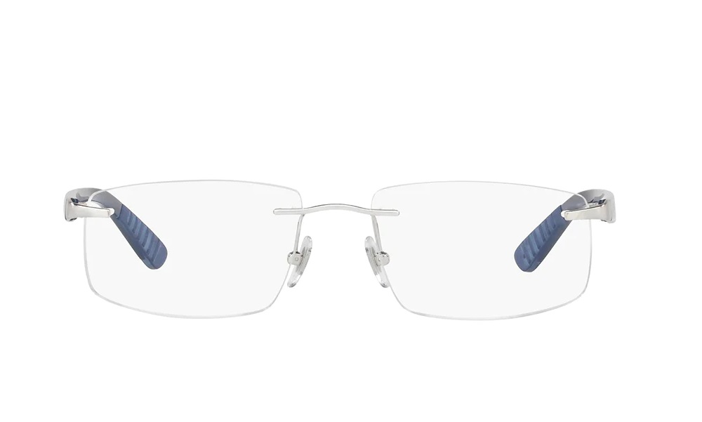 Ray-Ban Rimless Navy Blue Eyeglasses (RB6401II 2595) - Image 2