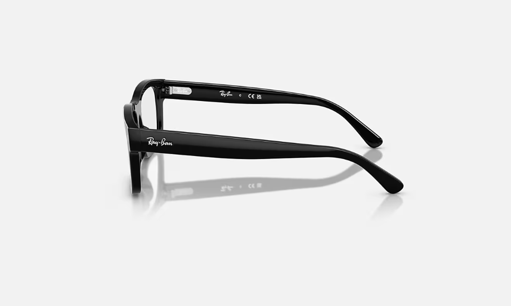 Ray-Ban full Rim Rectangle Eyeglasses 5435 2000 Size 55 - Image 4