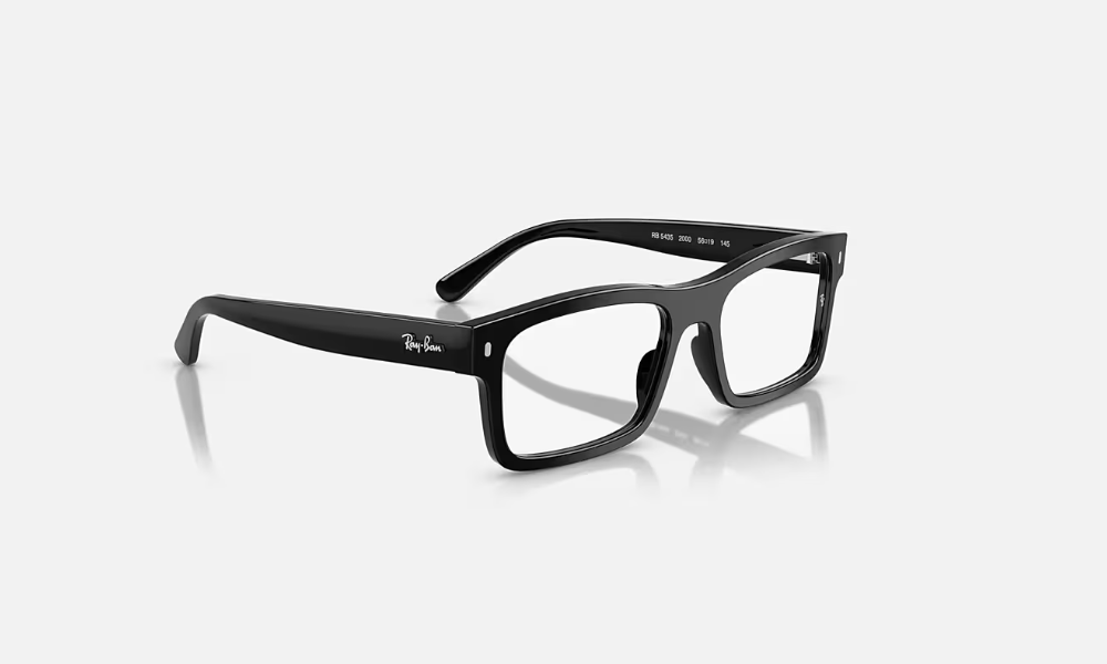 Ray-Ban full Rim Rectangle Eyeglasses 5435 2000 Size 55 - Image 3